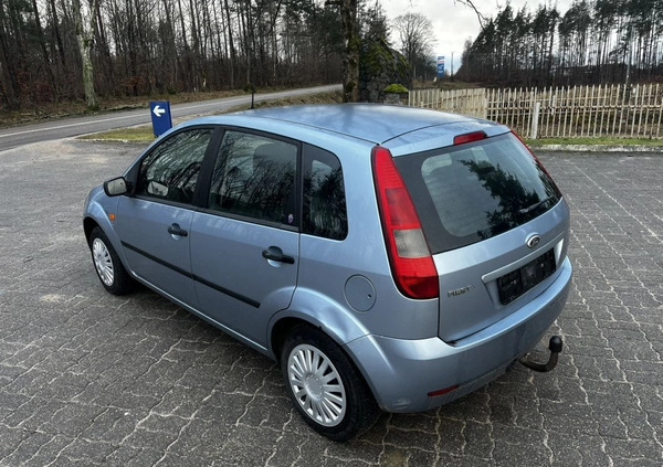 Ford Fiesta cena 5500 przebieg: 109000, rok produkcji 2004 z Kleczew małe 121